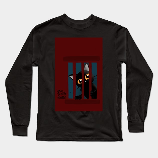 Watching me, watching you Long Sleeve T-Shirt by BATKEI